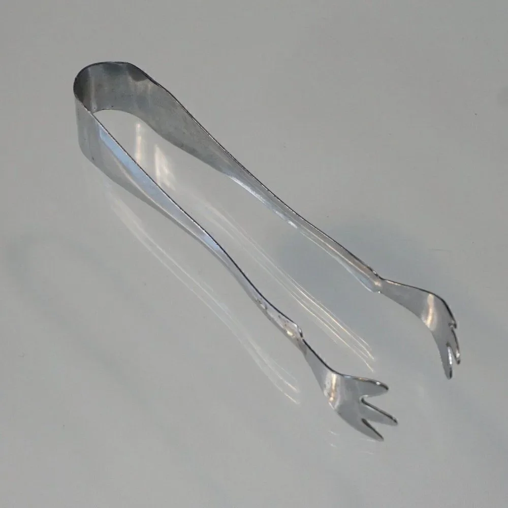 Ice Sugar Cube Tong Kitchen Bar Tool Stainless Steel